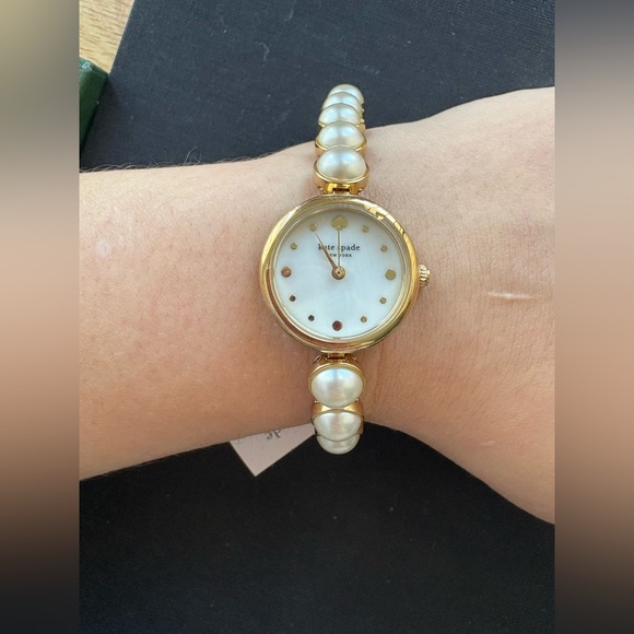 Kate Spade New York Monroe Pearl Bracelet Watch 24mm - Picture 2 of 6
